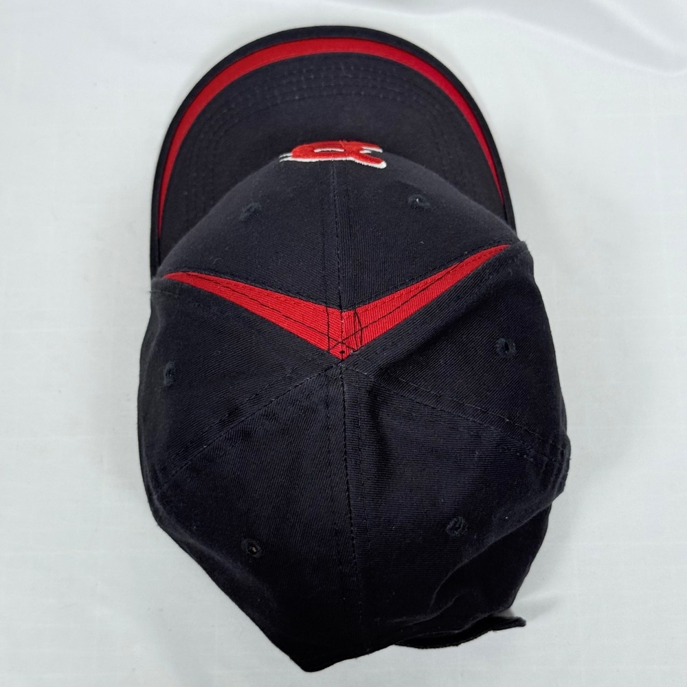 New Era Boston Red Sox MLB Baseball Cap Hat Black Red 9FORTY Flex Fit - Picture 2 of 10